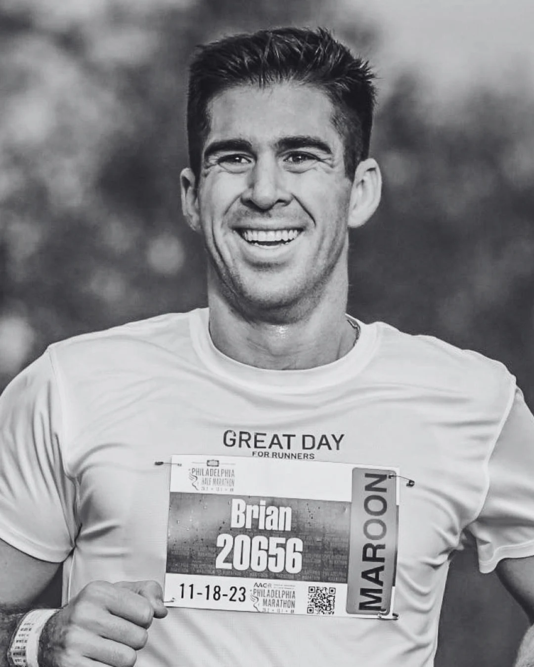 Portrait of running coach Brian Boisvert, RRCA Level II Coach and 2:44 marathoner